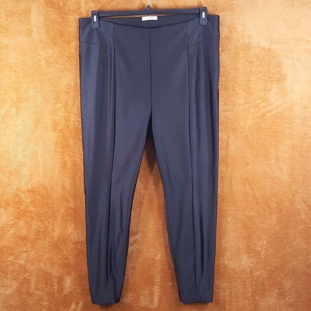 GOOD AMERICAN Womens Pants Size 6 Black Pull On Stretch HIGH SHINE BOSS DISCO 3X
